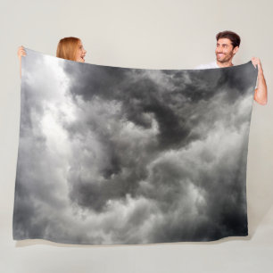 STORM CLOUDS FLEECE BLANKET