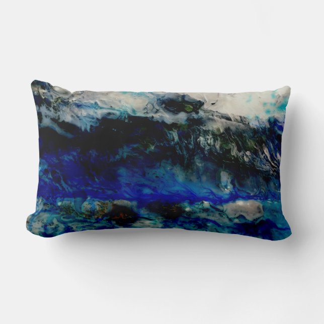 Storm clouds lumbar cushion (Front)