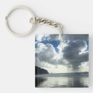 Storm Clouds, Oswald West State Beach, OR Key Ring
