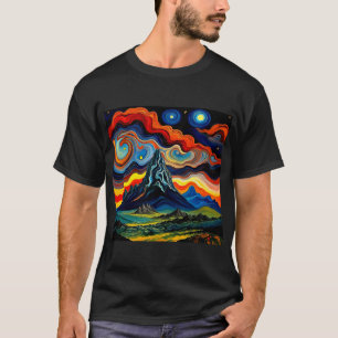 Storm clouds over mountains 4 T-Shirt