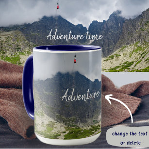Storm clouds over the mountains mug