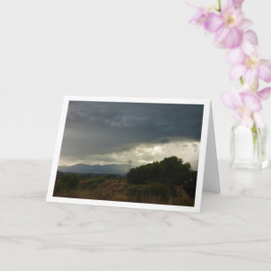 Storm Clouds over Valencia Card