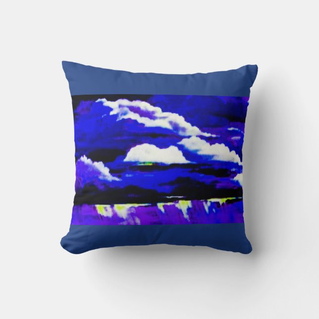 Storm Clouds Pillow (Front)