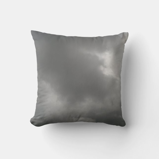 Storm Clouds Pillow (Front)