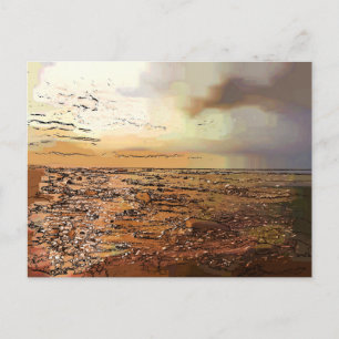 STORM CLOUDS POSTCARD