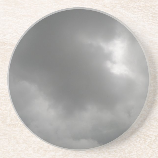 Storm Clouds Sandstone Coaster (Front)