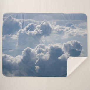 STORM CLOUDS SHERPA BLANKET