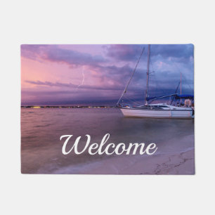 Storm Coming To Navarre Florida Welcome Doormat