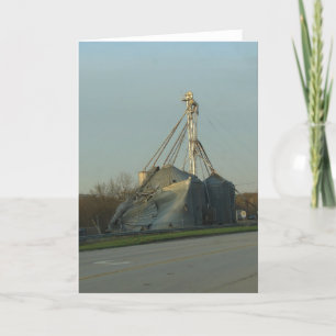 Storm Damaged Grain Bin Card