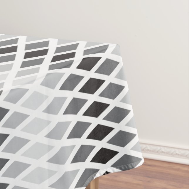 Storm Diamond Ombre Tablecloth (In Situ)