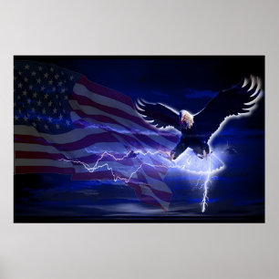 Storm Eagle Poster