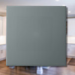 Storm Grey Solid Colour | Classic Elegant Ceramic Tile<br><div class="desc">Storm Grey Solid Colour | Classic | Elegant | Trendy | Stylish | Gift</div>