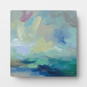Storm I Abstract Print   Silvia Vassileva Plaque