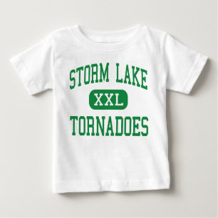 Storm Lake - Tornadoes - High - Storm Lake Iowa Baby T-Shirt