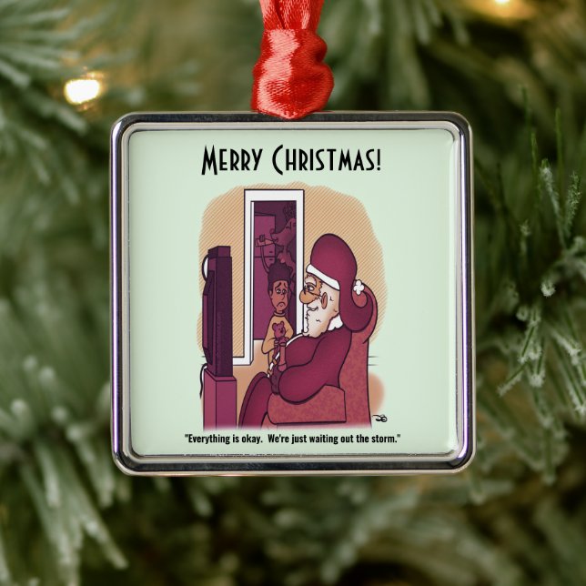 Storm Metal Ornament (Tree)