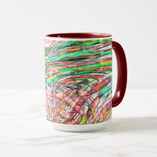 Storm of twisted tracks mug