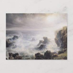 Storm off the Coast of Belle-Ile Postcard