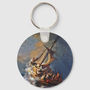 Storm on the Sea of Galilee Key Ring
