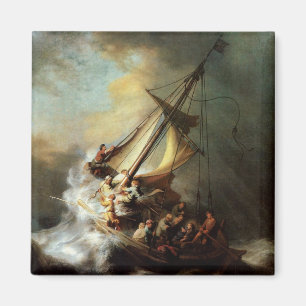 Storm on the Sea of Galilee Magnet