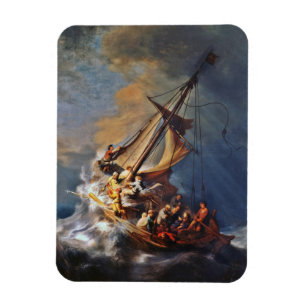 Storm on the Sea of Galilee Magnet