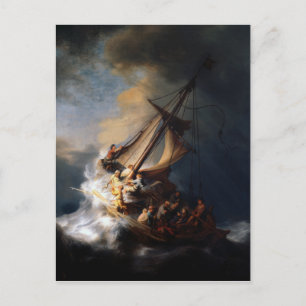 Storm on the Sea of Galilee Postcard