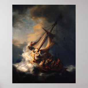 Storm on the Sea of Galilee Poster