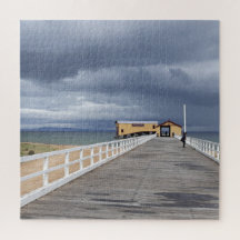 Storm Over Queenscliff Pier
