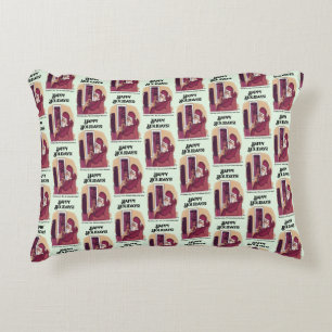Storm Pastel Green Accent Pillow