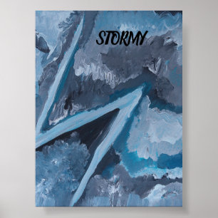 STORM POSTER BY ARTIS PAULA REILLY.