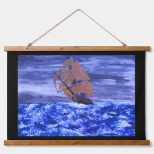 Storm runner  hanging tapestry