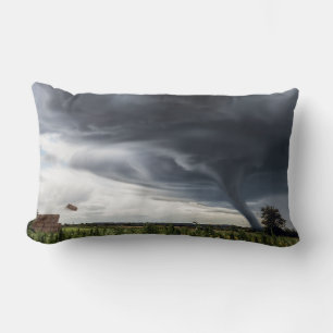 Storm tornado lifing hay bales lumbar cushion
