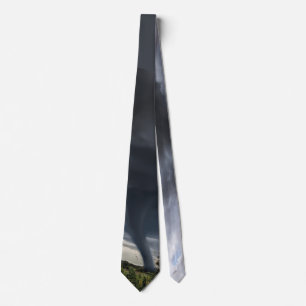 Storm tornado or twister disaster weather tie