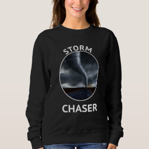 StormChaser Weather Tornado Hurricane Apparel Men  Sweatshirt