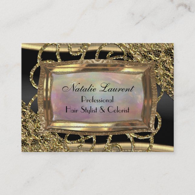 Stormgaurnt Elegant  Professional Business Card (Front)