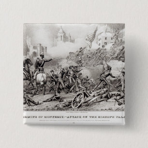 Storming of Monterey 15 Cm Square Badge