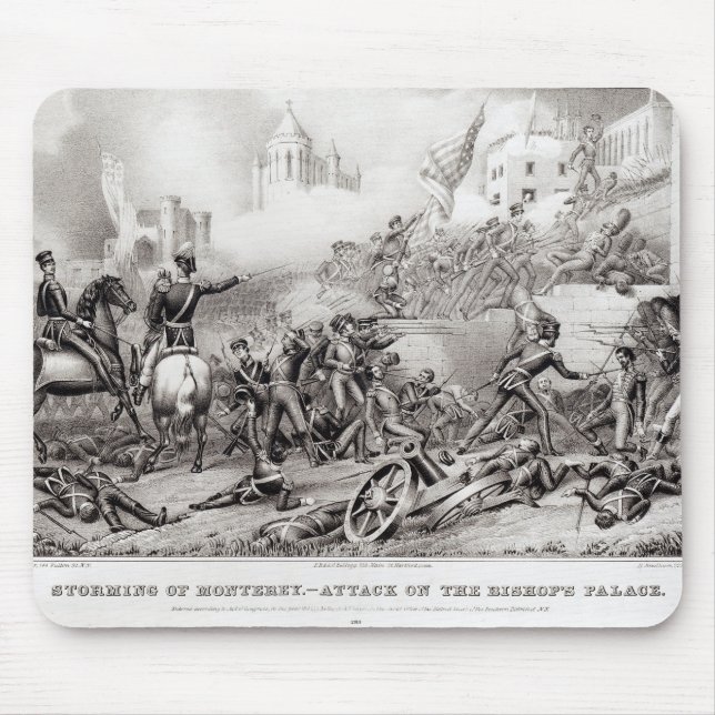 Storming of Monterey Mouse Pad (Front)