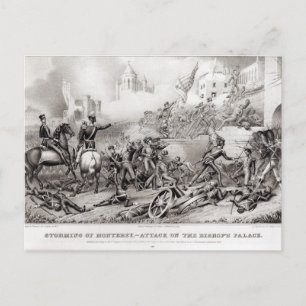 Storming of Monterey Postcard