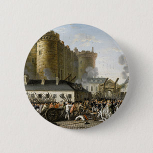 Storming of the Bastille 6 Cm Round Badge