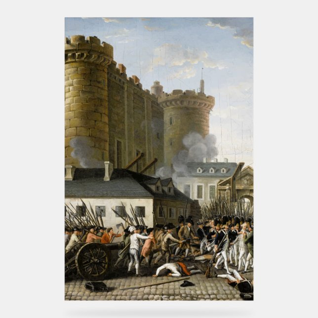 Storming of the Bastille Acrylic Sign (Front)