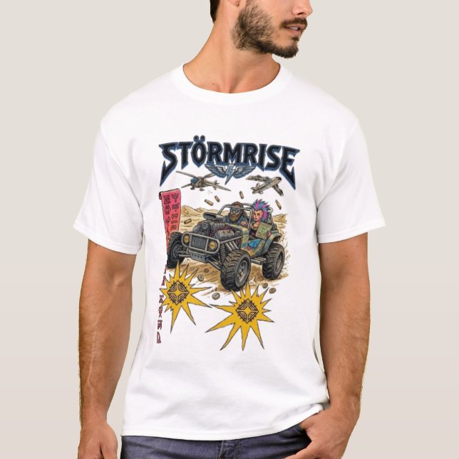 Stormrise Post-Apocalyptic  T-Shirt (Front)