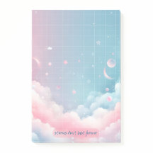 Storms Don't Last Forever - Pastel Sky Post-It
