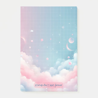 Storms Don't Last Forever - Pastel Sky Post-It Post-it Notes