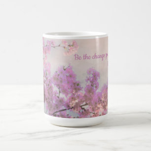 Stormy Cherry Blossoms Coffee Mug