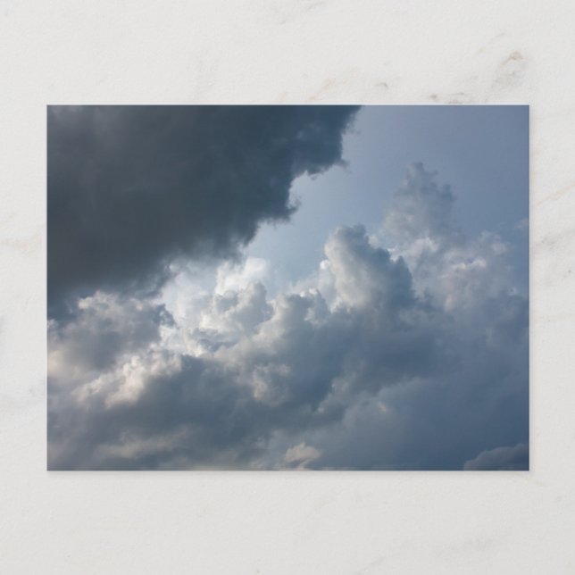Stormy, Cloudy Sky Postcard (Front)