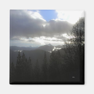 Stormy Day over the mountains... Magnet