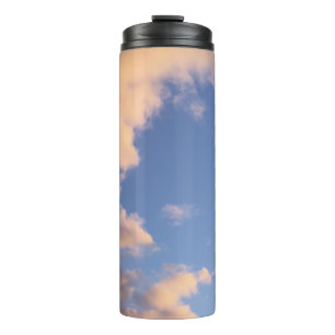 Stormy edges - clouds thermal tumbler