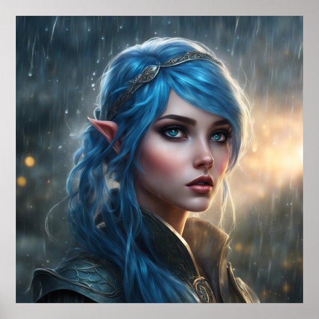 Stormy Elf  Poster (Front)