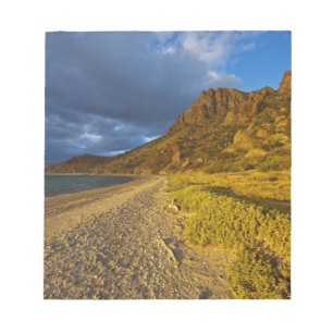 Stormy light on Isla Carmen in the Gulf of Notepad