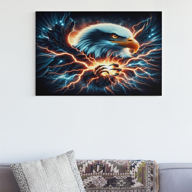 Stormy Majesty Eagles  Poster (Creator Uploaded)
