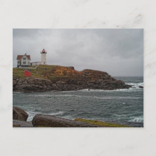 Stormy Nubble Postcard